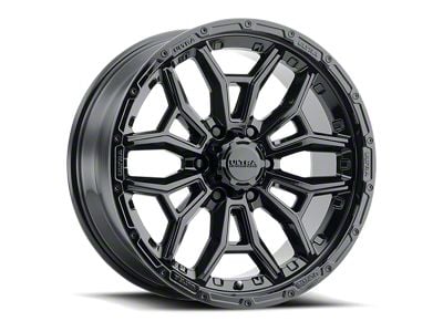 Ultra Wheels Warmonger 6 Gloss Black 6-Lug Wheel; 20x10; -25mm Offset (15-20 Tahoe)