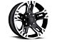 Ultra Wheels Maverick Gloss Black Machined 6-Lug Wheel; 17x8; 10mm Offset (15-20 Yukon)