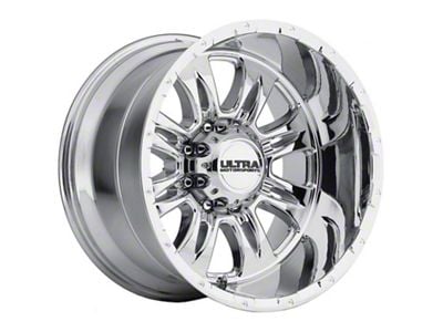 Ultra Wheels Hunter Chrome 6-Lug Wheel; 18x9; 18mm Offset (19-25 Sierra 1500)