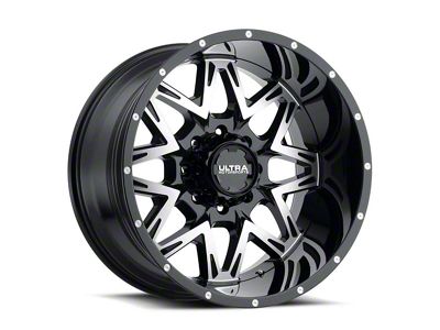 Ultra Wheels Carnivore Gloss Black 8-Lug Wheel; 20x9; 18mm Offset (23-24 F-250 Super Duty)