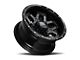 Ultra Wheels Warlock Gloss Black Milled 8-Lug Wheel; 18x9; 12mm Offset (23-24 F-350 Super Duty SRW)