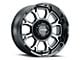 Ultra Wheels Commander Gloss Black Machined 6-Lug Wheel; 18x9; 18mm Offset (2024 Ranger)