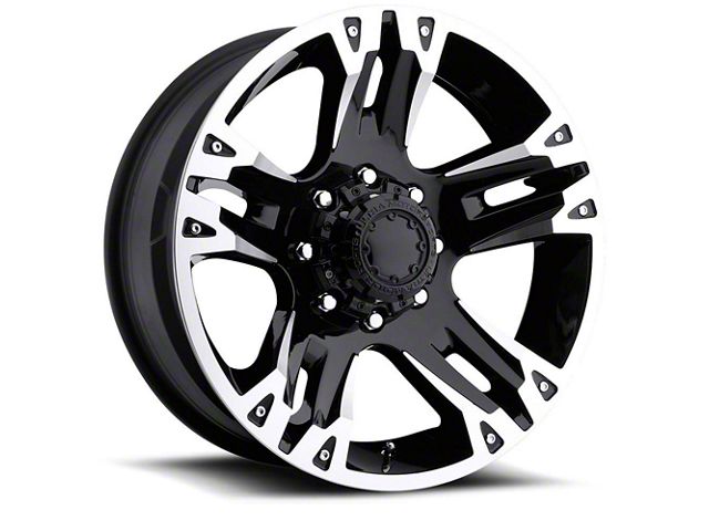 Ultra Wheels Maverick Gloss Black Machined 6-Lug Wheel; 20x9; 18mm Offset (2024 Ranger)