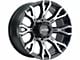 Ultra Wheels Scorpion Gloss Black with Diamond Cut Face 6-Lug Wheel; 20x10; -25mm Offset (2024 Ranger)