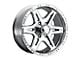 Ultra Wheels Badlands Polished 5-Lug Wheel; 17x9; 10mm Offset (94-01 RAM 1500)