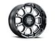 Ultra Wheels Commander Gloss Black Machined 5-Lug Wheel; 17x9; 12mm Offset (94-01 RAM 1500)