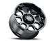 Ultra Wheels Commander Gloss Black Milled 5-Lug Wheel; 17x9; 12mm Offset (94-01 RAM 1500)