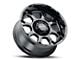 Ultra Wheels Commander Gloss Black Milled 5-Lug Wheel; 18x9; 1mm Offset (94-01 RAM 1500)