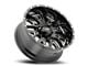 Ultra Wheels Hunter Gloss Black Milled 5-Lug Wheel; 20x10; -25mm Offset (94-01 RAM 1500)