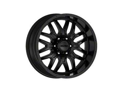 Ultra Wheels Hunter Satin Black 5-Lug Wheel; 18x9; -12mm Offset (94-01 RAM 1500)