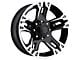 Ultra Wheels Maverick Gloss Black Machined 5-Lug Wheel; 17x8; 20mm Offset (94-01 RAM 1500)