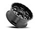 Ultra Wheels Hunter Gloss Black Milled 8-Lug Wheel; 20x10; -25mm Offset (94-02 RAM 2500)