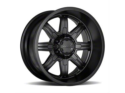 Ultra Wheels Menace Satin Black 8-Lug Wheel; 20x10; -25mm Offset (99-07 F-250 Super Duty)