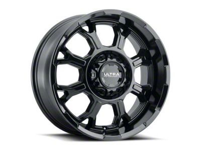 Ultra Wheels Commander Gloss Black 6-Lug Wheel; 20x10; -19mm Offset (23-24 Canyon)