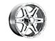 Ultra Wheels Badlands Polished 5-Lug Wheel; 17x9; 10mm Offset (05-11 Dakota)