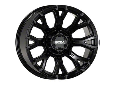 Ultra Wheels Scorpion Gloss Black 6-Lug Wheel; 20x10; -25mm Offset (21-24 F-150)