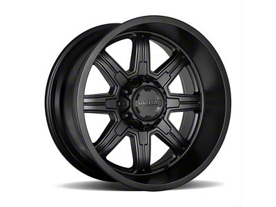 Ultra Wheels Menace Satin Black 8-Lug Wheel; 20x10; -25mm Offset (17-22 F-250 Super Duty)