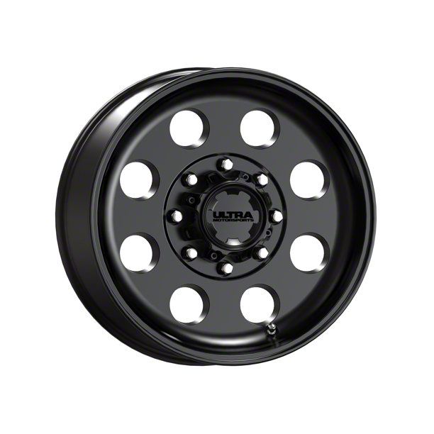 Ultra Wheels F-350 Super Duty 164SB Satin Black 8-Lug Wheel; 19.5x7.5 ...