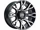 Ultra Wheels Scorpion Gloss Black with Diamond Cut Face 6-Lug Wheel; 20x10; -25mm Offset (19-24 RAM 1500)