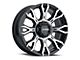 Ultra Wheels Scorpion Gloss Black with Diamond Cut Face 8-Lug Wheel; 20x10; -25mm Offset (06-08 RAM 1500 Mega Cab)
