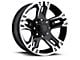 Ultra Wheels Maverick Gloss Black Machined 6-Lug Wheel; 17x8; 10mm Offset (19-23 Ranger)