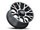 Ultra Wheels Scorpion Gloss Black with Diamond Cut Face 8-Lug Wheel; 20x10; -25mm Offset (07-10 Sierra 2500 HD)