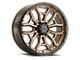 Ultra Wheels Warmonger 6 Bronze 6-Lug Wheel; 20x9; -12mm Offset (19-25 Silverado 1500)