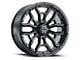 Ultra Wheels Warmonger 6 Gloss Black 6-Lug Wheel; 17x9; 12mm Offset (14-18 Silverado 1500)