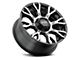 Ultra Wheels Scorpion Gloss Black with Diamond Cut Face 8-Lug Wheel; 20x9; 18mm Offset (07-10 Silverado 3500 HD SRW)