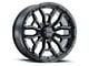 Ultra Wheels Warmonger 6 Gloss Black 6-Lug Wheel; 17x9; -12mm Offset (21-24 Tahoe)