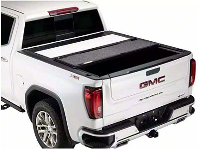 UnderCover Fusion Hard Folding Tonneau Cover; Pre-Painted (15-22 Colorado w/ 5-Foot Short Box)