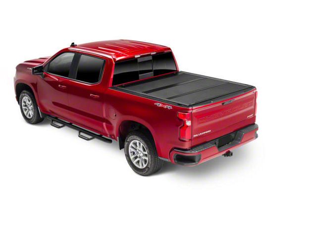 UnderCover Armor Flex Tri-Fold Tonneau Cover (07-14 Sierra 3500 HD w/ 6.50-Foot Standard Box)