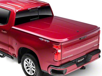 UnderCover LUX Hinged Tonneau Cover; Pre-Painted (15-19 Sierra 3500 HD w/ 6.50-Foot Standard Box)