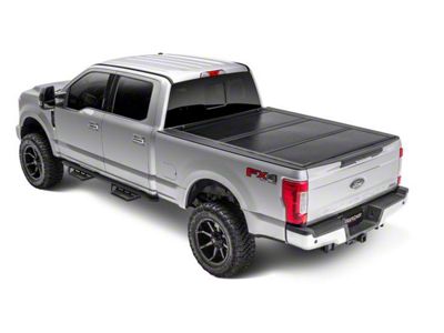 UnderCover Flex Tri-Fold Tonneau Cover; Black Textured (11-16 F-250 Super Duty w/ 6-3/4-Foot Bed)