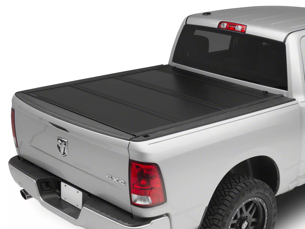 UnderCover RAM 1500 Ultra Flex Tri-Fold Tonneau Cover; Black Textured ...