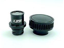 UPR Products Baffled Billet One-Way Valve Cover Crankcase Breather Kit (11-16 3.5L EcoBoost F-150; 11-17 5.0L F-150)