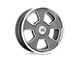 US Mag Boulevard Matte Gunmetal 5-Lug Wheel; 20x8; 1mm Offset (02-08 RAM 1500, Excluding Mega Cab)