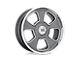 US Mag Boulevard Matte Gunmetal 5-Lug Wheel; 20x8; 1mm Offset (02-08 RAM 1500, Excluding Mega Cab)