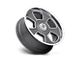 US Mag Boulevard Matte Gunmetal 5-Lug Wheel; 20x8; 1mm Offset (02-08 RAM 1500, Excluding Mega Cab)