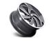 US Mag Desperado Anthracite Milled Diamond Cut Milled 6-Lug Wheel; 22x9; 25mm Offset (04-08 F-150)