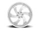 US Mag Desperado Chrome 6-Lug Wheel; 24x10; 25mm Offset (04-08 F-150)