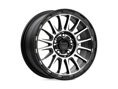 US Mag Rambler 6 Matte Gunmetal with Diamond Cut Lip 6-Lug Wheel; 20x9.5; 1mm Offset (07-13 Sierra 1500)