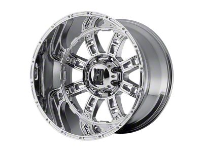 US Mag Indy High Luster Polished 6-Lug Wheel; 17x9; -37mm Offset (07-13 Silverado 1500)