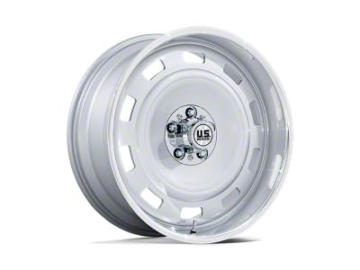 US Mag Scottsdale Silver with Diamond Cut Lip 6-Lug Wheel; 22x10.5; 0mm Offset (07-13 Silverado 1500)