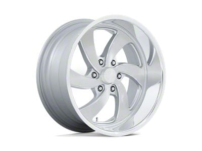 US Mag Desperado Silver Brushed Face Milled Diamond Cut Milled 6-Lug Wheel; 20x9.5; 1mm Offset (07-14 Tahoe)