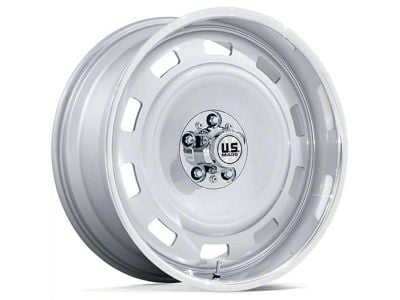 US Mag Scottsdale Silver with Diamond Cut Lip 6-Lug Wheel; 22x9; 15mm Offset (07-14 Tahoe)