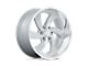 US Mag Scottsdale Silver with Diamond Cut Lip 6-Lug Wheel; 22x10.5; 12mm Offset (07-14 Tahoe)