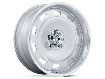 US Mag Scottsdale Silver with Diamond Cut Lip 6-Lug Wheel; 22x9; 15mm Offset (07-14 Yukon)