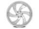 US Mag Desperado Chrome 6-Lug Wheel; Right Directional; 22x10; 25mm Offset (14-18 Sierra 1500)