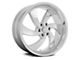 US Mag Desperado Chrome 6-Lug Wheel; Right Directional; 22x10; 25mm Offset (14-18 Silverado 1500)